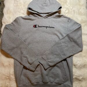 Champion Boy’s Gray Hoodie Sweater